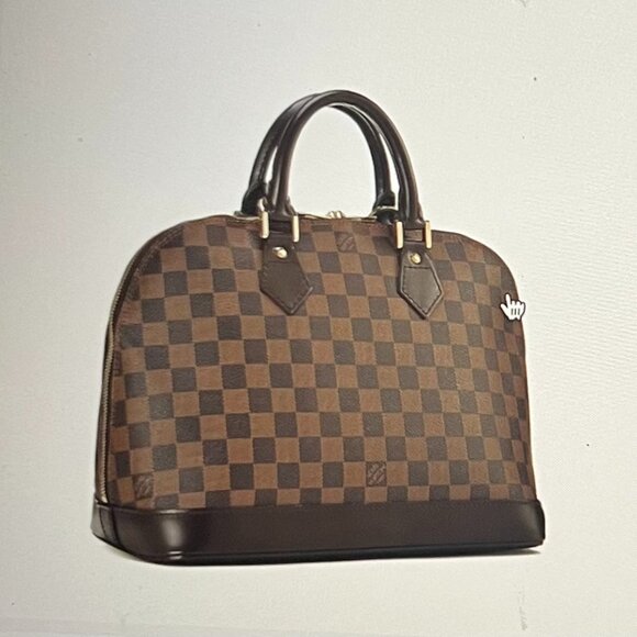 Louis Vuitton Damier Ebene Alma MM Comes With A Dust Bag and certification. - Picture 1 of 16